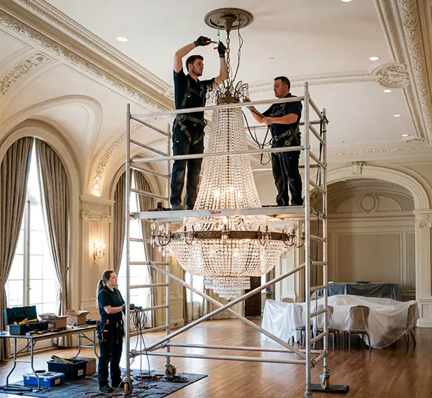Professional Chandelier Installation: Your Local Fixture Team in Columbus, OH
